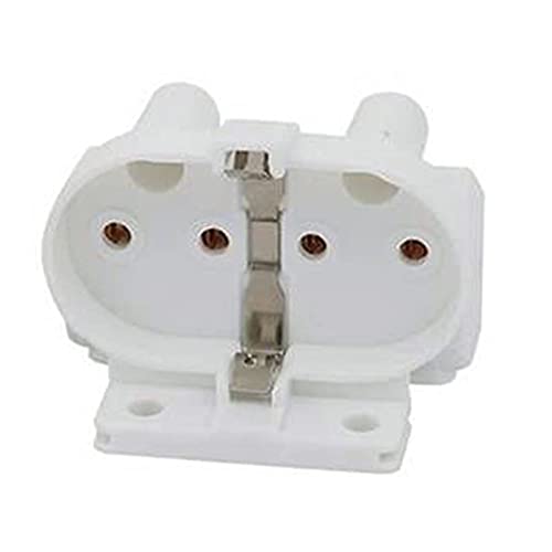 2G11 Lampholder,4-pin Lamp Socket Connector for Fluorescent or LED Tube Lamp (Pack-2)