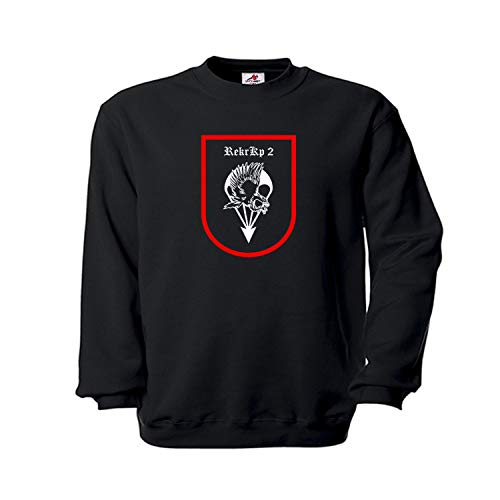 Pull écusson parachute FschJgRgt 26 Copytec RekrKp noir taille Large