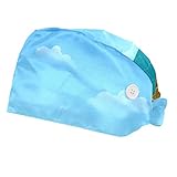 ♥ Material: nuestro sombrero de trabajo está hecho de tela de poliéster de primera calidad, que es transpirable, agradable para la piel, duradero y lavable, cómodo para usar durante mucho tiempo. No encoge ni se desvanece.