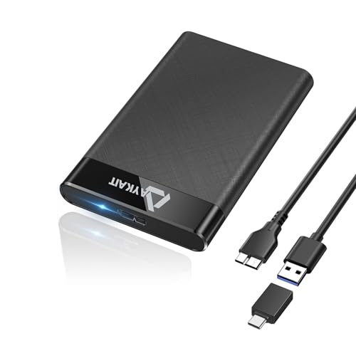 Image of 1TB External Portable Hard Drive 3.0 and C-Type Compatible with Windows 2 Years Warranty