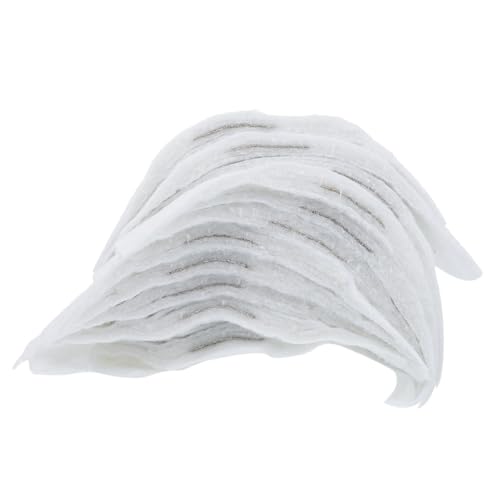 ULDIGI 50pcs Black Shoulder Pads for Backpacks Cotton Suit Shoulder Pad Hooks Thick for Women Men