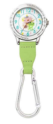 セントレディス かえるのピクルス カラビナ付ウォッチ グリーン ST-CPF0001