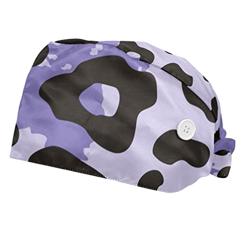 Chapeaux de travail léopard pour hommes et femmes pack de 2 casquettes unisexes confortables