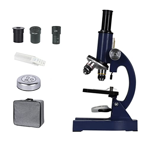 顕微鏡キット ズーム 640X 1280X 1600X 2000X H_D 生物顕微鏡は、子供の学生の教育科学実験室に適合します 顕微鏡レンズアダプター (Size : 40X-1600X)