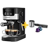 Cafeteira mondial expresso 20 bar c-20-ec 220v + porta cápsulas cpc-dg