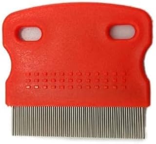 Head Lice Comb - Stainless Steel Precision Teeth Lice Removal Comb High Efficiency for Kids and Adults - Easy to Clean and Reusable (Multicolor)