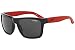 Arnette Witch Doctor Unisex Sunglasses - 2308/87 Gloss Black/Psych Red/Grey