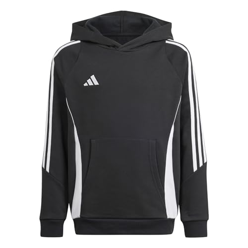 Adidas Tiro 24 Sweat à capuche Sport Enfant Noir Blanc XS Vêtement Football