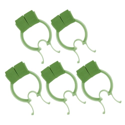 GANAZONO Clips Nasales de Espuma Plástica 5 Piezas para Ejercicios de Respiración Fijación Portátil y Saludable para y Evitar Hemorragias Nasales