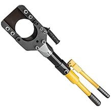 NEWTRY Hydraulic Cable Cutter Dia 100mm3.94 inch Cutting Tool Heavy Duty 14T Wire Cutter for Copper-aluminium and Armoured Cable RZ-100