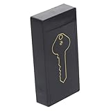 HOMSFOU Contenedor de Almacenamiento para Llaves de Coche Magnético Caja de Llaves Portallaves Resistente Diseño Antipérdida para 1 Pc