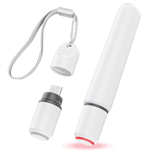 Vankarr Mückenstich Insektenstich Bisslinderungs,Wiederaufladbar, für Android & iPhone 15/16 (Type-C),weiß