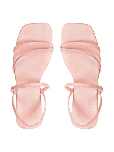 Image of GORGLITTER Women's Rhinestone Wedding Flat Sandals Sparkly Strappy Glitter Dressy Slip on Bling Bridal Prom Cute Slide Shoes