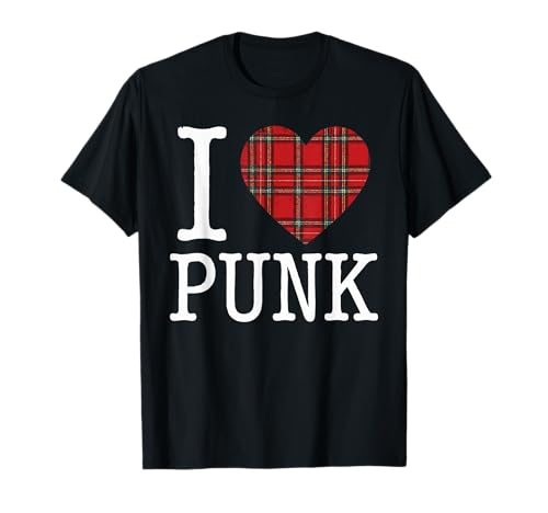 I Love Punk Rock Heart Music Mosh Pit Band �����o�[ �M�^�[ �X�J T�V���c
