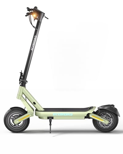 Image of ECOROAD Electric Scooter,25MPH-32MPH, 18-50 Miles Range, 330LBS Load, Off-Road Tires, RGB Lights & APP Control