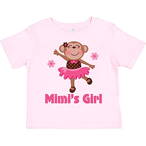 inktastic Mimi's Girl Monkey Toddler T-Shirt