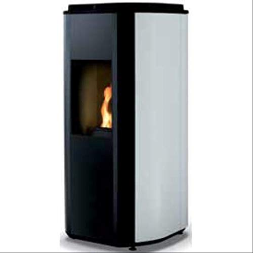 Poêle À Granulés De Bois 5.5kw Blanc/noir - MAEL5BLANC