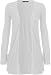 WearAll Women's Long Sleeve Pocket Cardigan - WHT - 12-14