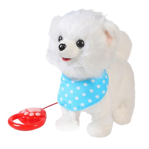 Juguete De Perro Que Ladra, Muñeca Habladora Afectuosa para Niños, Juguete Eléctrico Suave, Animal De Peluche Interactivo para Sofá De Sala