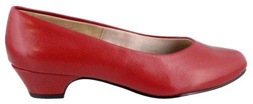 Soft Styles Women's Angel II Dress Pump, Red Elegance, 5.5
