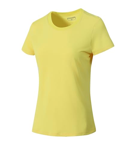 Women's Short Sleeve T-Shirts UPF 50+ Sun Protection Quick Dry Athletic Running Workout Rash Guard Tops