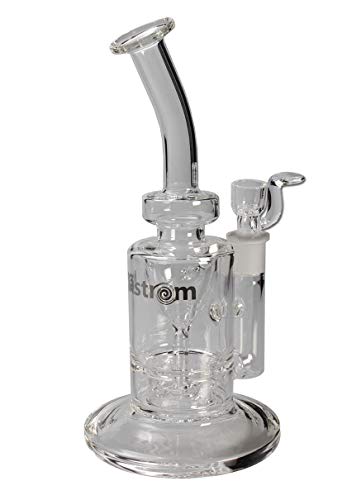Blaze Glass Perkolatorbong 'Mälstrom' | 20 cm, NS14 (14,5mm) | Glas-Bong