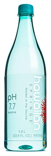 Hawaiian Springs- Natural Artesian Bottled Water | Volcanic Enhanced Alkaline Electrolytes | Sourced On Big Island, Hawaii |