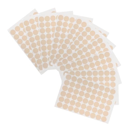 KAILIKETIY 540個 家具用製ネジ穴カバーシール 自粘着式で簡単貼付 デスク キャビネット 木製家具のネジ穴隠しに