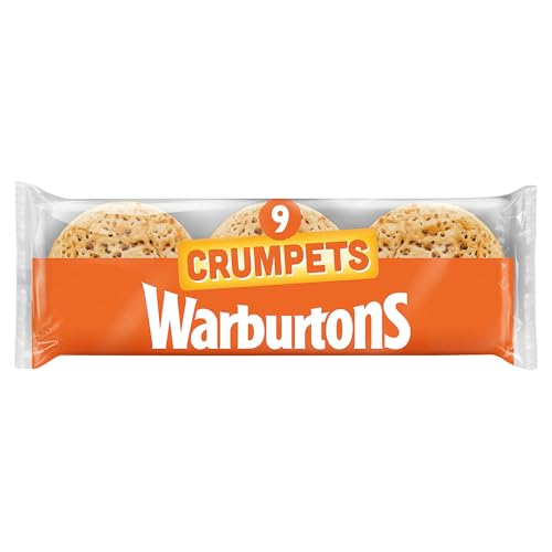 Warburtons Crumpets, Pack of 9, 330g