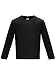Baby T-Shirt Langarm Rundhals Schulteröffnung Uni Einfarbig Baumwolle 7203, Gr. 6M, Schwarz
