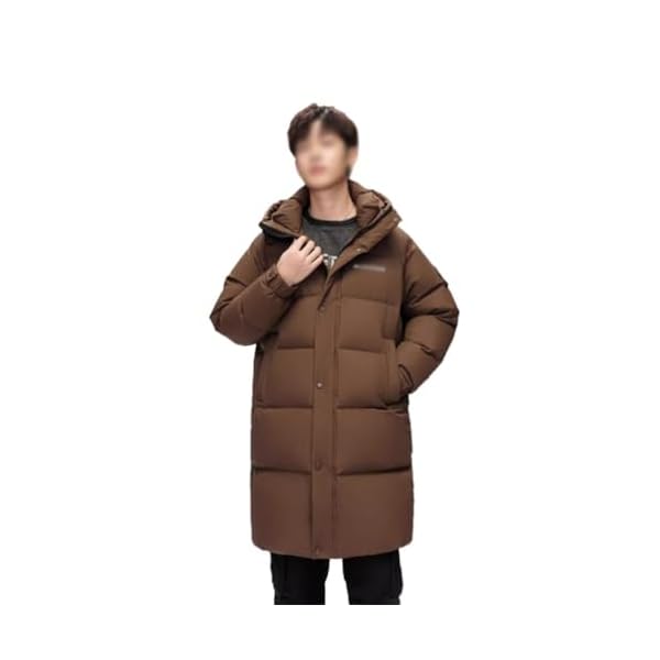 Thicker Coat Men Long Hooded Down Jacket Fashion Winter Wind And Warm
