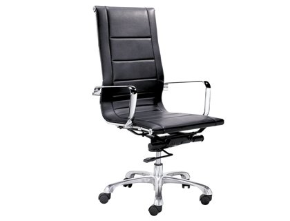 Chaise direction dossier haut réglable Q-Connect soulage mal de dos bureau