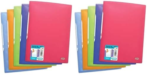 Protège-documents A4 OXFORD Stand'Up 100 vues en polypro translucide pour trier vos cours (Lot de 2)