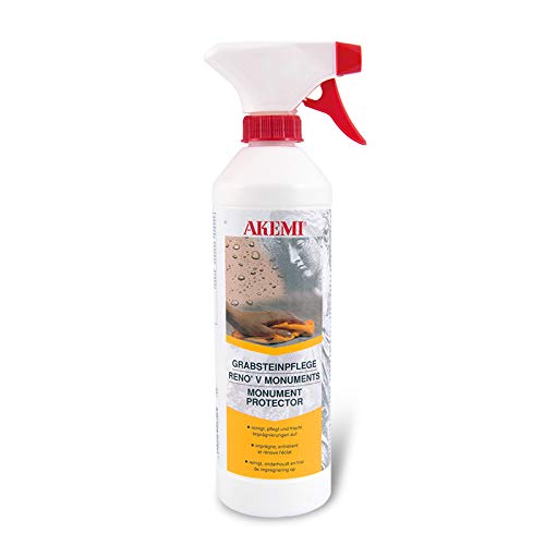 AKEMI - Spray para cuidado de lápidas (500 ml), transparente