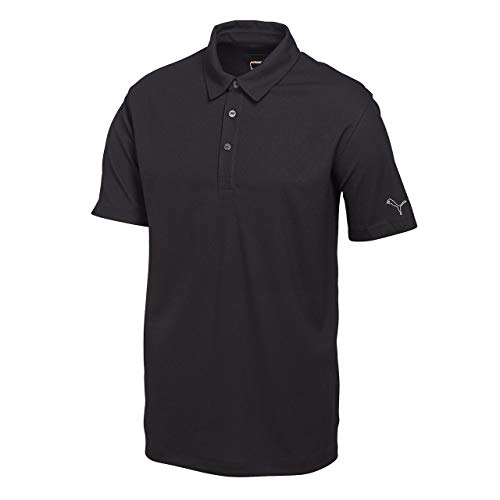 Polo de golf Puma Essential 2.0 noir taille S pour homme