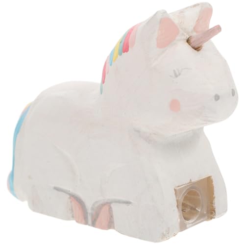 Zerodeko Taille-crayons Kawaii en Bois et Métal, Portable et Fiable, pour Bureau et Maison, Accessoire Charmant pour Étudiants et Adultes