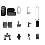 Action Camera 4K HD con borsa di ricarica, fotocamera POV per ciclismo e attività all