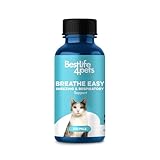 Cat Respiratory Comfort Supplement - Natural Breathe Easy Feline Support for All Seasons, Coughing, Occasional Nasal Stuffiness and Sneezing - 400 Odorless, Easy-to-Administer Tasteless Pills