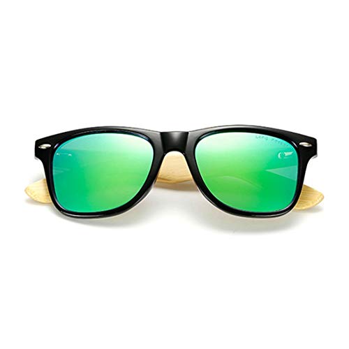 Long Keeper Polarized Bamboo Wood Arms Sunglasses Classic Women Men Driving Glasses2