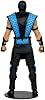 Figura de acción McFarlane Toys Mortal Kombat Klassic Sub-Zero de 7 pulgadas | Ola 1 de figuras clásicas de Mortal Kombat de 7 pulgadas - Sub-Zero 8
