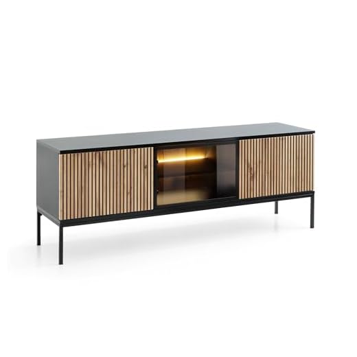 Emporius Haller TV Kommode mit LED Beleuchtung