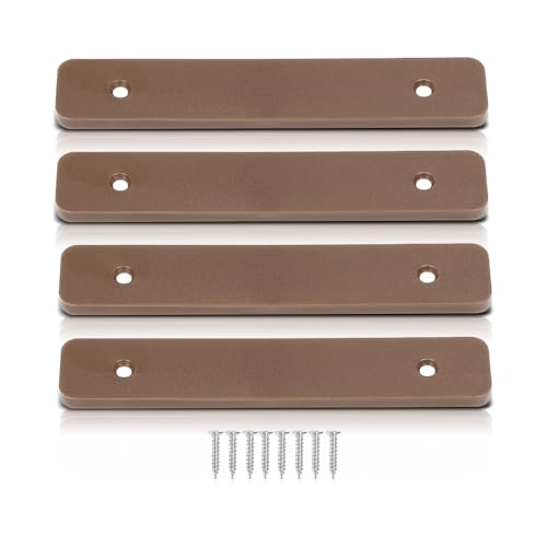 Decking Boards End Caps 4Pcs Compatible with TREX Composite Decking Boards End Cap 5.5