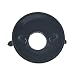 KAISH Black Brass American Thread Electric Guitar Jackplate Electrosocket Jack Plate for FD American/MIM Style Tele/Telecaster
