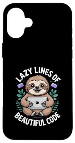 Lazy Lines Of Sloths R[hJ X}zP[X iPhone 16 Plus p