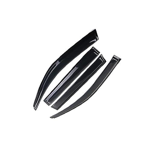 Déflecteurs de pluie pour Toyota Land Cruiser Prado 150 J150 2010-2022 teintés noir