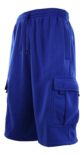 Mens Cargo Sweat Shorts (M up to 5XL)