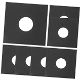 Funda para álbum de discos de vinilo: la funda para discos de vinilo puede evitar que sus discos se y se dañen los datos, es muy segura de usar y es reutilizable