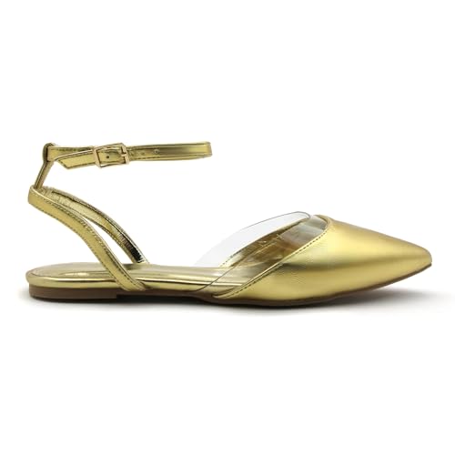 Women's Flat Shoes Pointed Toe Ballet Flats Wedding Office Work Dress Shoes for Women Dressy Comfortable2