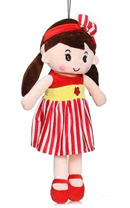 DearJoy Molly Rag Doll - Red, 40cm 1