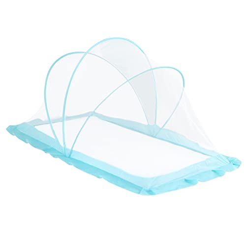 Balakaka Kinder Baby Licht blockieren Moskitonetz, Pop-up Kleinkind Faltbare Betthimmel Doppeltür Anti Mückenstiche Schutzhülle 0-7 Alter (110*65*60cm) Cover